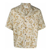 Saint Laurent Men's 'Palm Tree Hawaiian' Short sleeve shirt