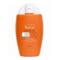 Avène Crème solaire pour le visage 'Solaire Haute Protection Ultra-Mat Aqua-Fluid SPF30' - 50 ml