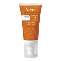 Avène Crème solaire pour le visage 'Solaire Haute Protection Ultra-Mat Fluid SPF50+' - 50 ml