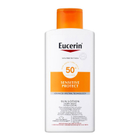 Eucerin 'Sensitive Protect Extra Light SPF50+' Body Sunscreen - 400 ml