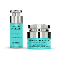 Eclat Skin London 'Marine Collagen' Night Cream, Night Serum