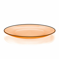 Evviva Glass Underplate - Orange