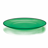 Evviva Glass Underplate - Green