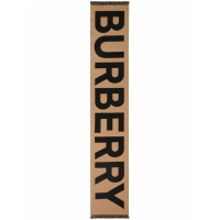 Burberry Écharpe en laine 'Logo' pour Femmes