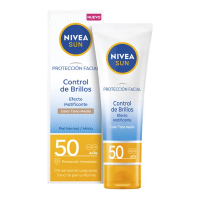 Nivea 'Sun Control Shine Medium Mattifying SPF50' Face Sunscreen - 40 ml