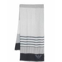 Emporio Armani 'Stripe Logo' Halstuch für Herren