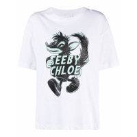 See By Chloé 'Logo' T-Shirt für Damen