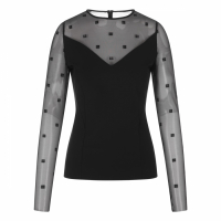 Givenchy Women's 'Milano Stitch' Long Sleeve top
