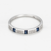 Paris Vendôme Women's 'Voie De Saphir' Ring