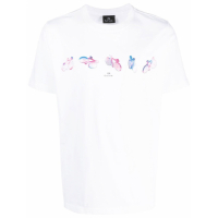 Paul Smith T-shirt 'Zebra Logo' pour Hommes