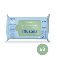 Mustela 'Acqua Bio' Wischtücher - 70 Stücke, 3 Pack