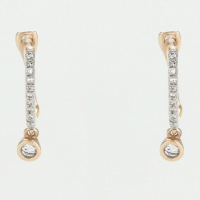 Paris Vendôme Women's 'Créoles Charms' Earrings