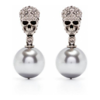 Alexander McQueen Women's 'Pavé Skull' Earrings