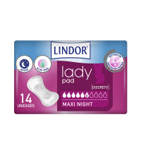 Lindor 'Maxi night 6 drops' Absorbent Pants - 14 Pieces
