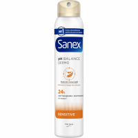 Sanex Déodorant spray 'Dermo Sensitive Balance 0% Alcohol Antiperspirant 24H' - 200 ml