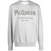 Alexander McQueen Men's 'Graffiti Logo' Sweater