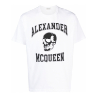 Alexander McQueen Men's 'Skull Logo' T-Shirt