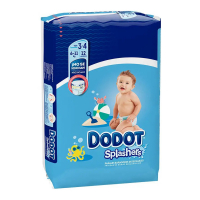 Dodot 'Splashers Disposable Size 3-4' Swimming Nappies - 12 Pieces