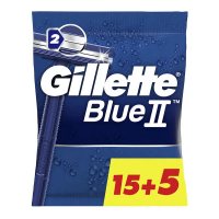 Gillette 'Blue II Disposable' Razor Blades - 20 Pieces