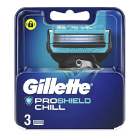 Gillette 'Fusion Proshield Chill Charger' Razor Reffil - 3 Pieces