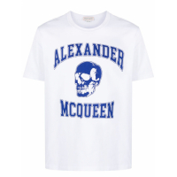 Alexander McQueen 'Skull Logo' T-Shirt für Herren