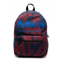 Alexander McQueen Men's 'Graffiti' Backpack