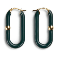 Bottega Veneta Women's 'Chain Hoop' Earrings