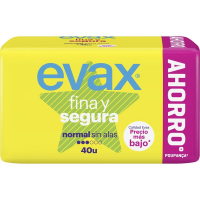 Evax 'Thin & Safe' Pads - Normal 40 Pieces