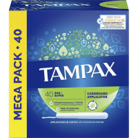 Tampax 'Applicator Super' Tampon - 40 Pieces