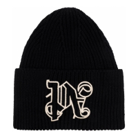 Palm Angels Men's 'Embroidered Logo' Beanie