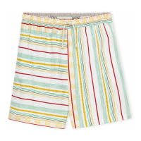 Loewe Paula's Ibiza Men's 'Asymmetric Stripes' Shorts