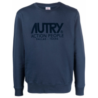 Autry Men's 'Flocked Logo' Sweatshirt