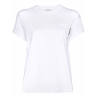 Brunello Cucinelli 'Chest Pocket' T-Shirt für Damen