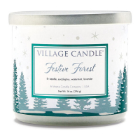 Village Candle Bougie parfumée 'Festive Forest Holiday' - 397 g