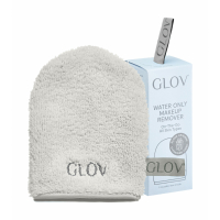 GLOV Water-Only Makeup Removing And Skin Cleansing Mitt | Silver Stone