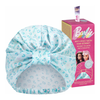 GLOV Barbie™ ❤︎ Anti-Frizz Satin Hair Bonnet Protective Sleep Cap | Satin Blue Panther