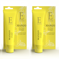 Eclat Skin London Baume à lèvres 'Mango' - 15 ml, 2 Pièces
