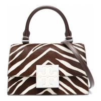 Tory Burch Women's 'Bon Bon Zebra' Top Handle Bag