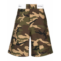 Palm Angels Men's 'Sartorial-Waistband Camouflage' Shorts