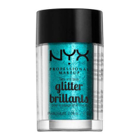 Nyx Professional Make Up 'Face & Body' Glitter - Teal 2.5 g
