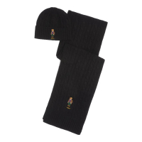 Polo Ralph Lauren 'Bear' Mütze & Schal Set für Herren