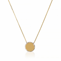 Oro Di Oro Women's 'Rond Précieux' Necklace