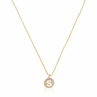 Oro Di Oro Women's 'Lettre S' Necklace