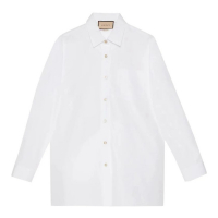 Gucci Women's 'Logo-Embroidered' Shirt