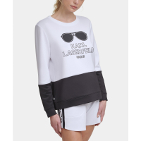 Karl Lagerfeld Paris Women's 'Colorblock Sunglass' Sweater