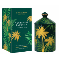 StoneGlow Bougie parfumée 'Urban Botanics - Nectarine Blossom' - 300 g
