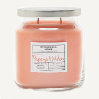 Village Candle Bougie parfumée 'Papaya & Melon' - 390 g