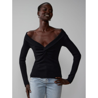 New York & Company 'Twist Front Fitted' Pullover für Damen