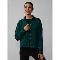 New York & Company Women's 'Front Pocket' Overshirt