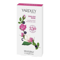 Yardley Set de savon 'English Rose' - 100 g, 3 Pièces
